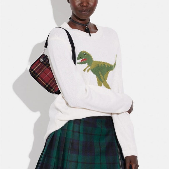 💰SOLD - CG177 - Coach Swinger 20 with Plaid Print - Picture 11 of 11